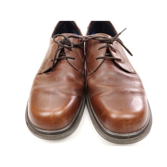 ECCO Soft Mens EU 46 / US 12-12.5 Leather Oxfords Lace Ups Casual Comfort Shoes main image 4